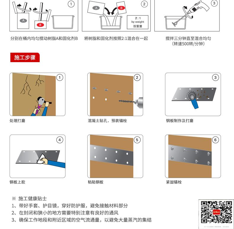 包钢铜鼓粘钢加固施工过程